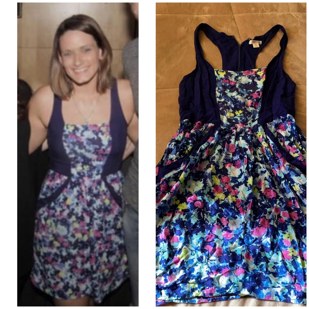 Floral casual dress